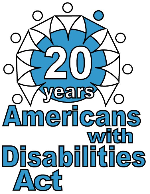 20 years of the ADA logo